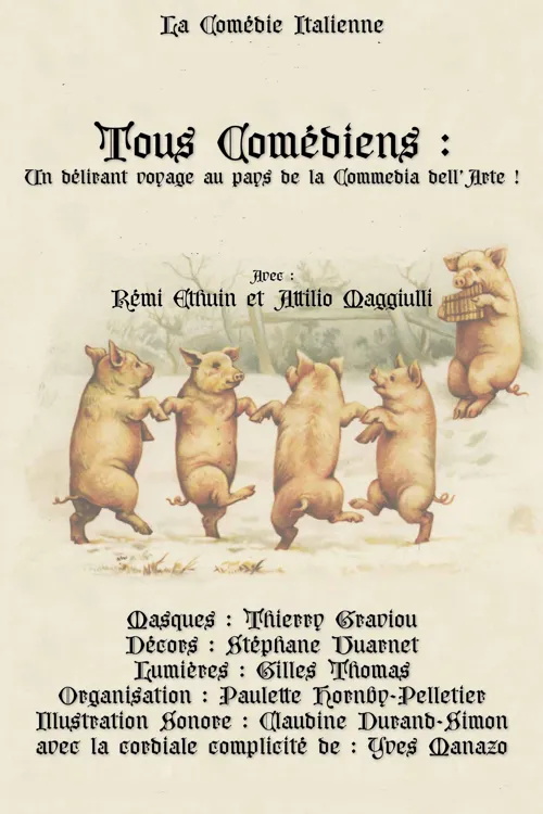 Affiche de Tous comédiens !