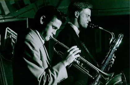 Affiche de Fabien Mary fête Chet Baker & Gerry Mulligan
