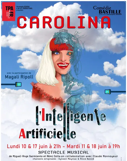Affiche de Carolina : L'intelligente artificielle