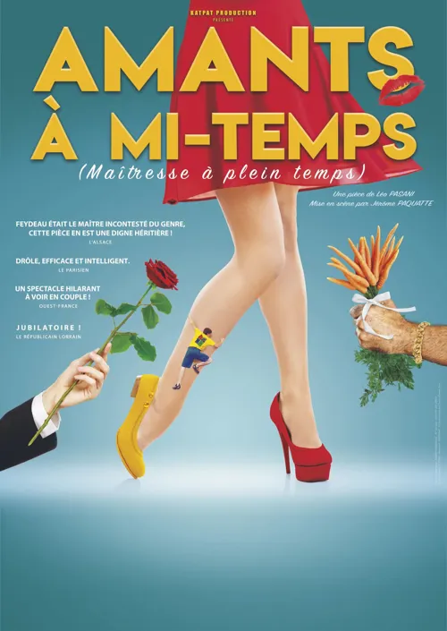 Affiche de Amants à mi-temps