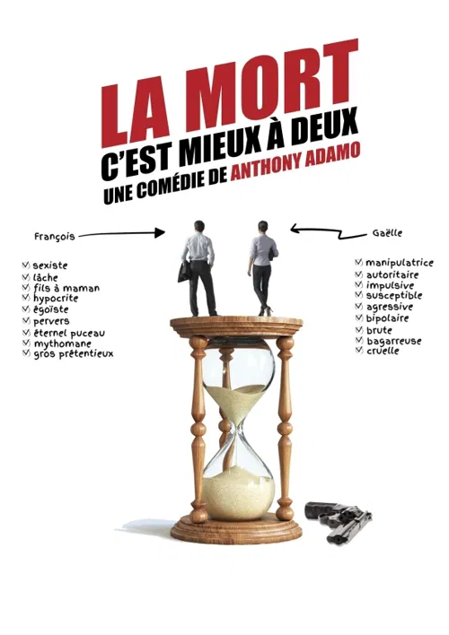 Affiche de La mort c'est mieux à deux