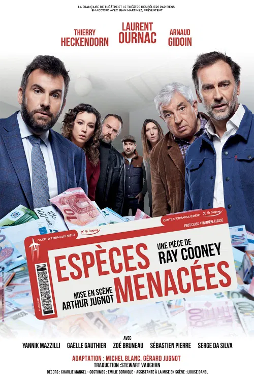 Affiche de Espèces menacées | avec Laurent Ournac