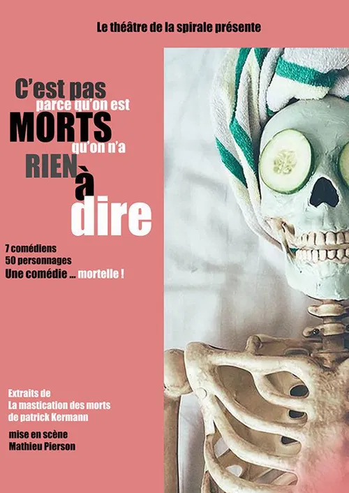 Affiche de C'est pas parce qu'on est morts qu'on n'a rien à dire