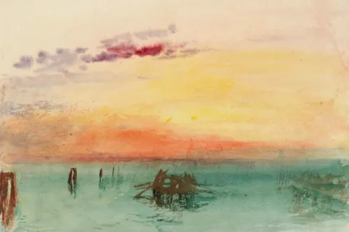 Affiche de Visite guidée : Exposition Turner, peintures et aquarelles | par Artémise