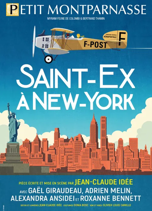 Affiche de Saint-Ex à New-York