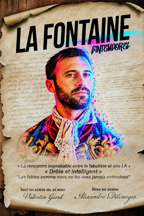 Affiche de La Fontaine l'intemporel