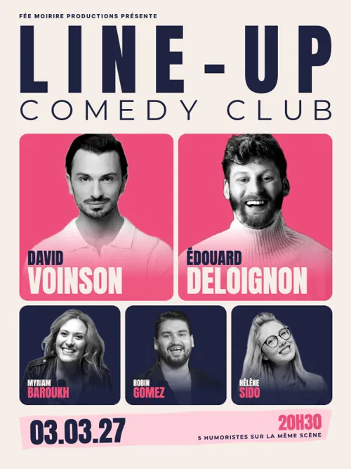 Affiche de Line-up Comedy Club