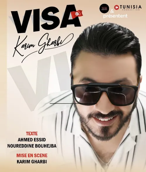 Affiche de Karim Gharbi dans Visa