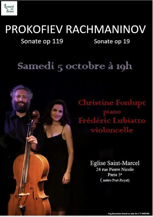 Affiche de Récital : Prokofiev et Rachmaninov