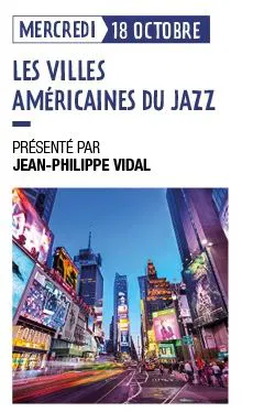 Affiche de Les villes américaines du jazz