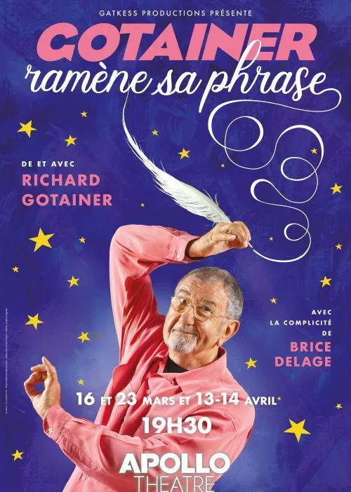 Affiche de Gotainer ramène sa phrase