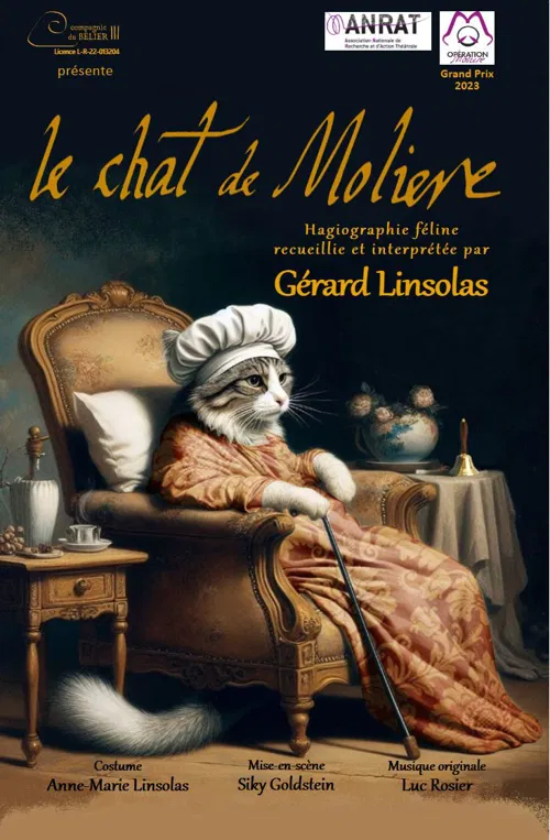 Affiche de Le chat de Molière