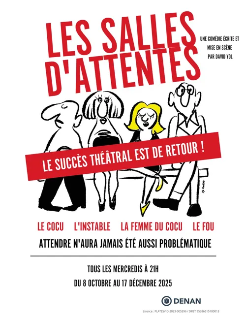 Affiche de Les salles d'attentes