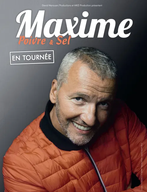 Affiche de Maxime dans Poivre et Sel