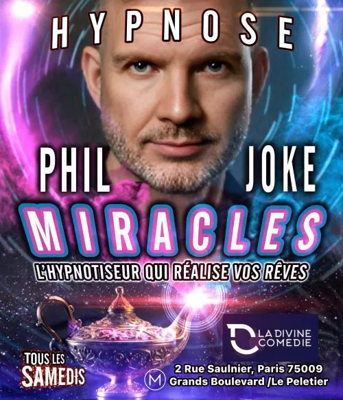 Affiche de Hypnose Phil Joke dans Miracles
