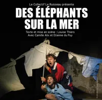 Des éléphants sur la mer - 