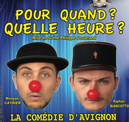 Affiche de Pour quand ? Quelle heure ?