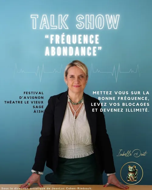 Affiche de Fréquence Abondance by Isabelle Doat