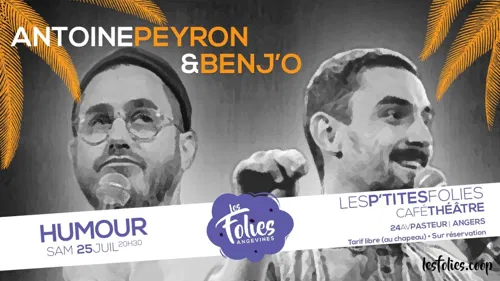Affiche de Antoine Peyron et Benj'O