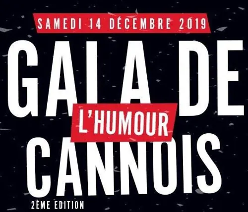 Affiche de Gala de l'Humour Cannois | 2eme Edition