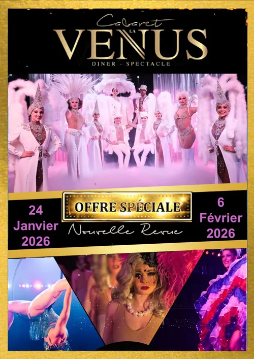 Affiche de Offre découverte du cabaret La Vénus