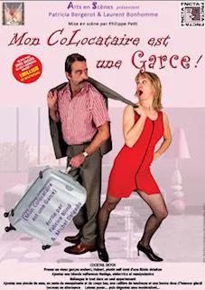Affiche de Mon colocataire est une garce