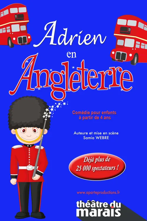 Affiche de Adrien en Angleterre