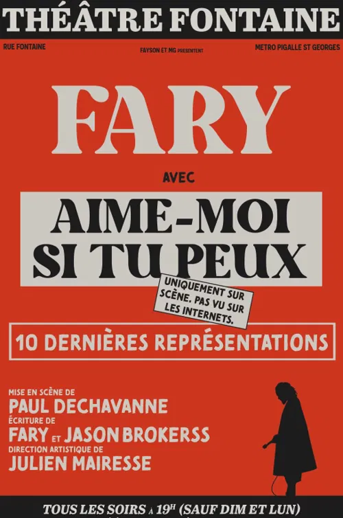 Affiche de Fary dans Aime-moi si tu peux