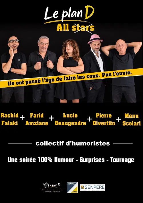 Affiche de Le plan D sur scène