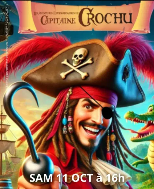 Affiche de Les aventures extraordinaires du capitaine crochu