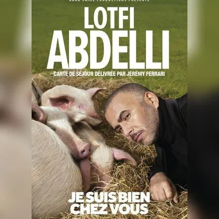 Affiche de Lotfi Abdelli dans Je suis bien chez vous