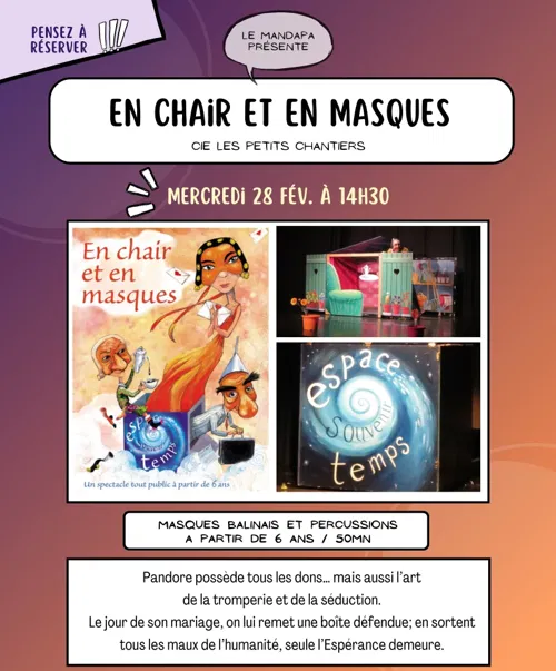 Affiche de En chair et en masques