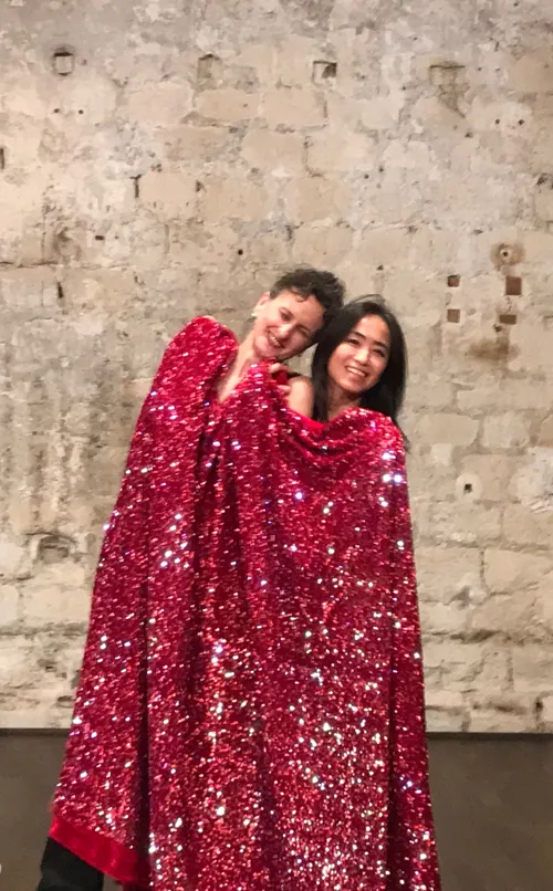 Dominique Hoff, mezzo-comédienne, et Yuko Ono, pianiste