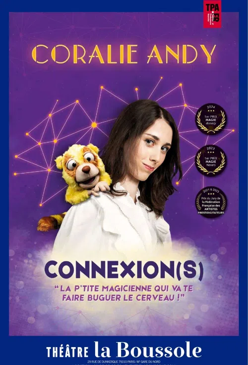 Affiche de Coralie Andy dans Connexion(s)