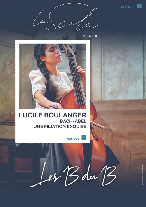 Affiche de Lucile Boulanger dans Bach - Abel, Une filiation exquise