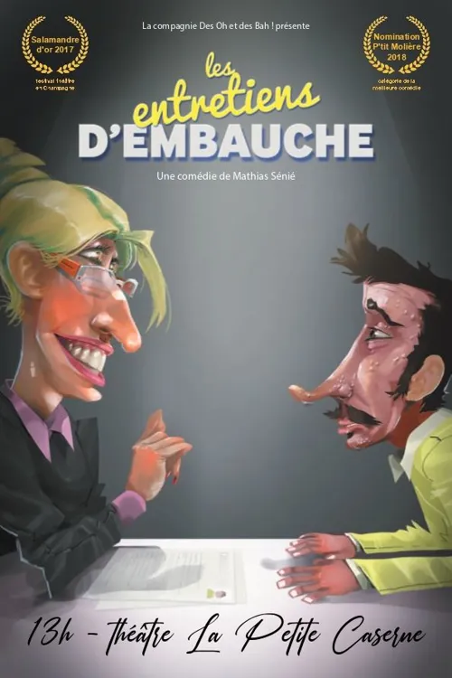 Affiche de Les entretiens d'embauche