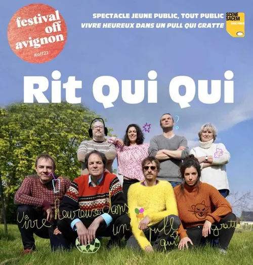 Affiche de Vivre heureux dans un pull qui gratte