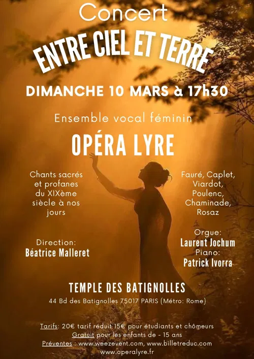 Affiche de Entre ciel et terre