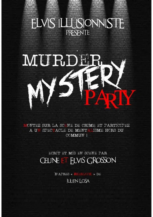 Affiche de Murder mystery party