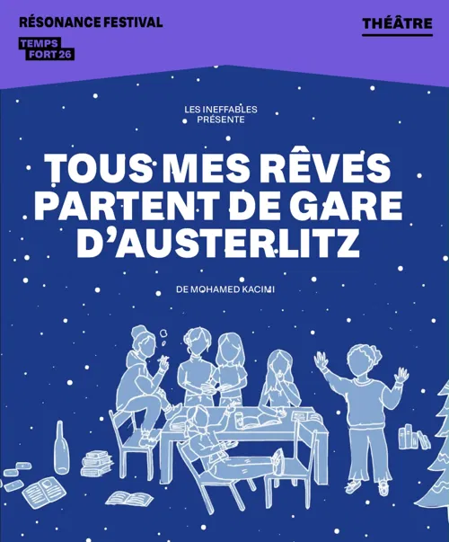 Affiche de Tous mes rêves partent de gare d'Austerlitz