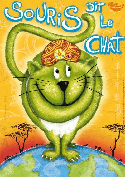 Affiche de Souris, dit le chat