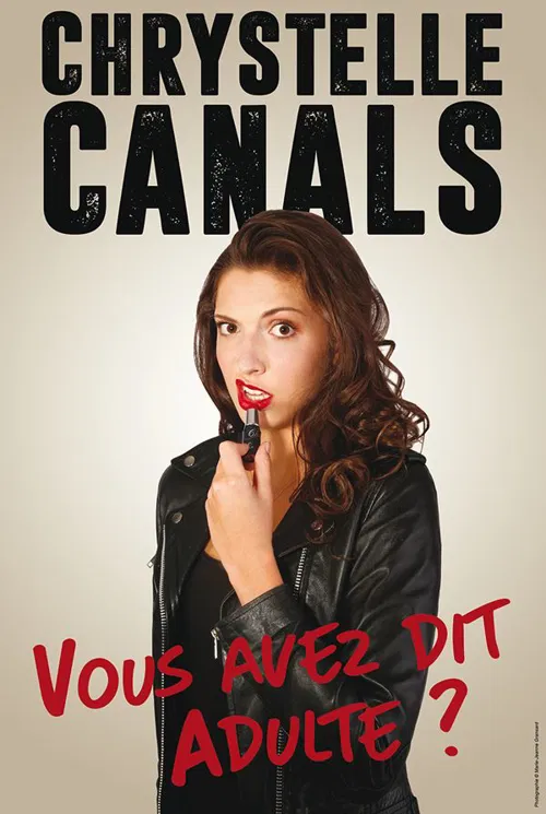 Affiche de Chrystelle Canals dans Vous avez dit adulte ?