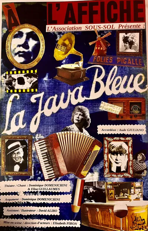 Affiche de La java bleue