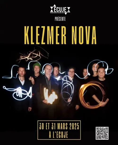Affiche de La magie retrouvée : Klezmer Nova en concert à l'ecuje