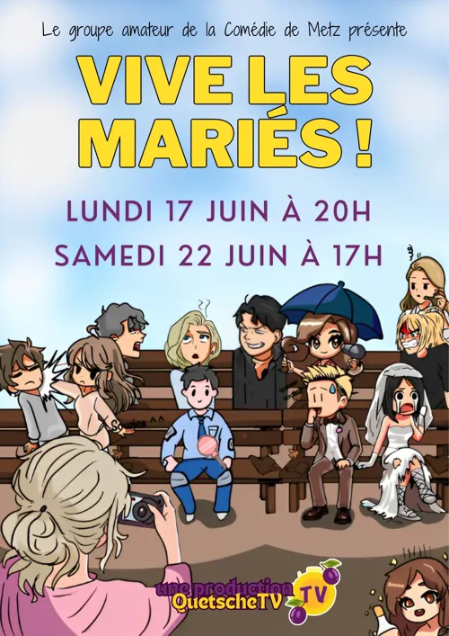 Affiche de Vive les mariés !