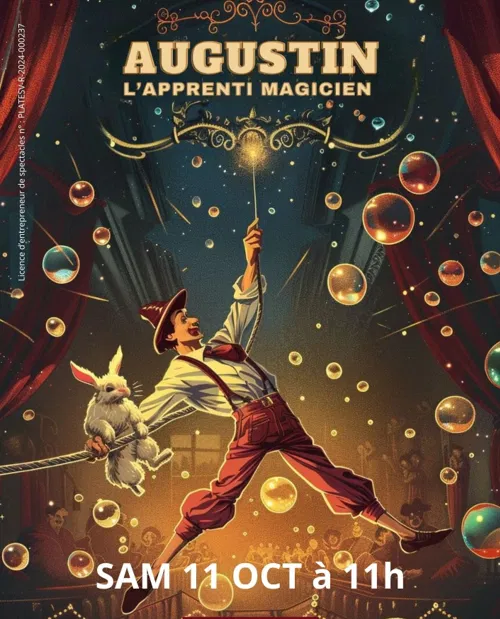 Affiche de Augustin l'apprenti magicien