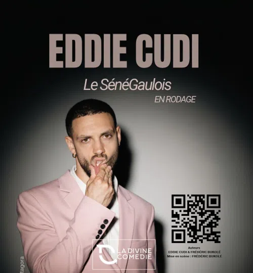 Affiche de Eddie Cudi dans le sénégaulois en rodage