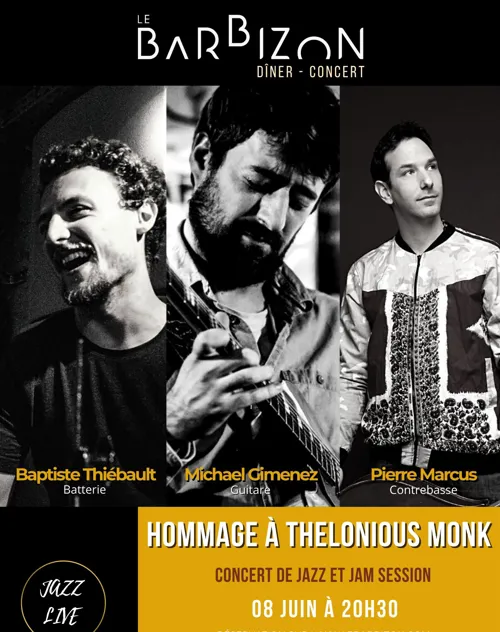 Affiche de La jam du mercredi : Hommage à Thelonious Monk