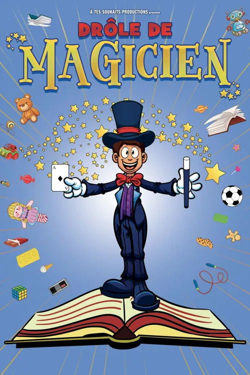 Affiche de Drôle de magicien