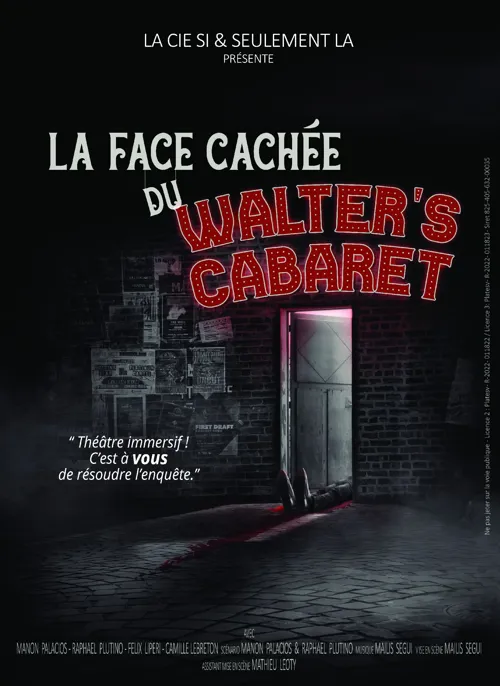 Affiche de La face cachée du Walter's Cabaret